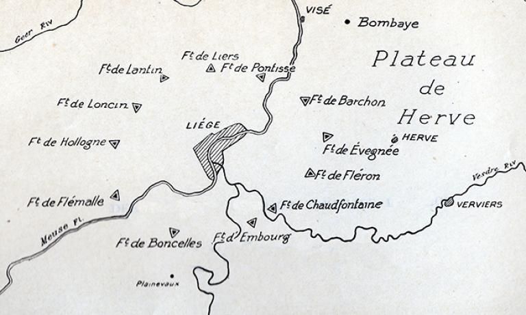 Les forts de la Position Fortifiée de Liège Les forts de la Position Fortifiée de Liège